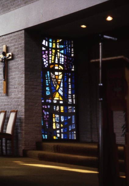 Stockbridge  Village Liverpool - concreted glass