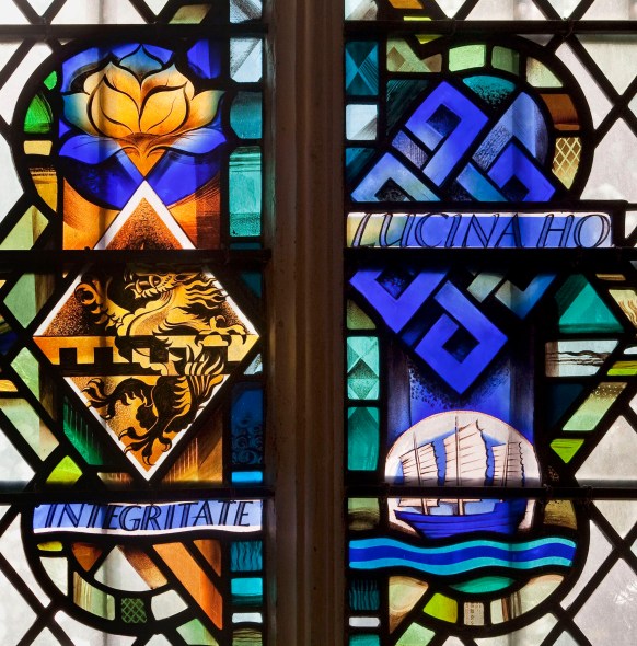 Lucina Ho, donor window Henry VII chapel